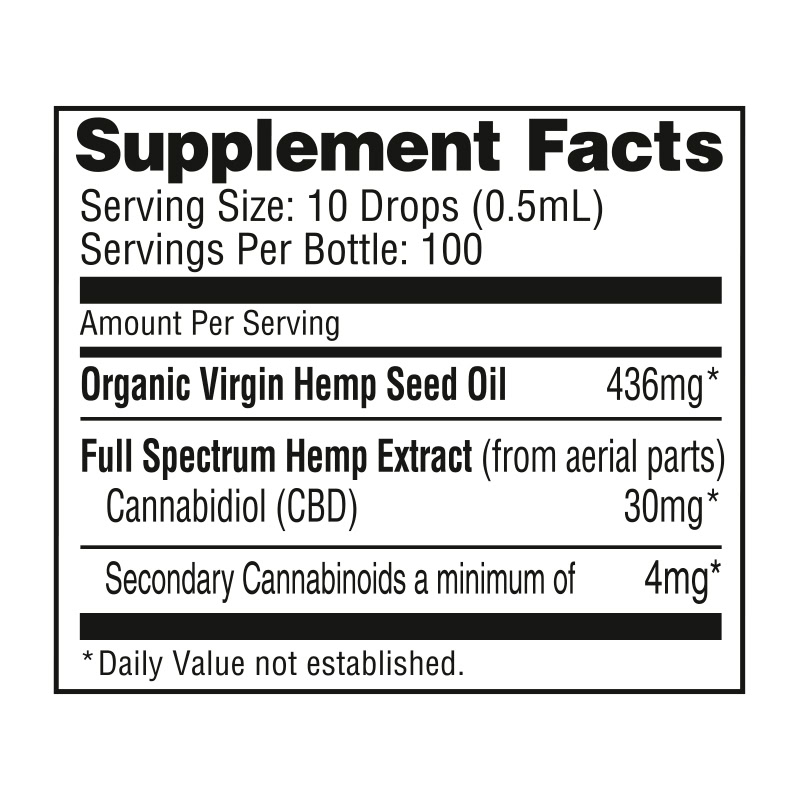 NuLeaf Naturals, CBD Oil, Full Spectrum, 1.69fl oz, 3000mg CBD